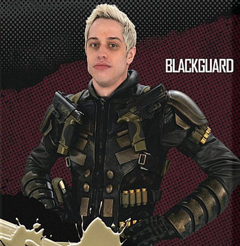 The Suicide Squad 2 Blackguard Black Leather Costume Jacket