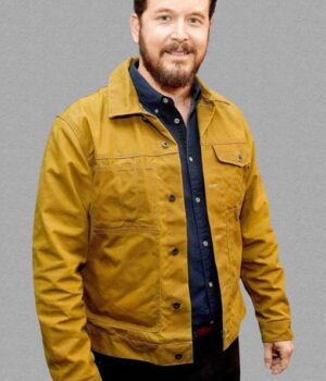 Yellowstone Rip Wheeler Mustard Denim Jacket
