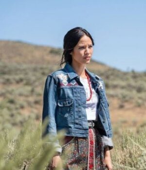 Yellowstone S03 Kelsey Asbille Blue Denim Jacket