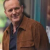 Agents Of Shield Clark Gregg Brown Suede Leather Jacket 2