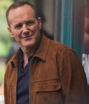 Agents Of Shield Clark Gregg Brown Suede Leather Jacket 2