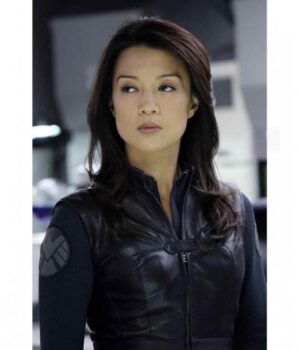 Agents Of Shield Melinda May Black Leather Vest 2