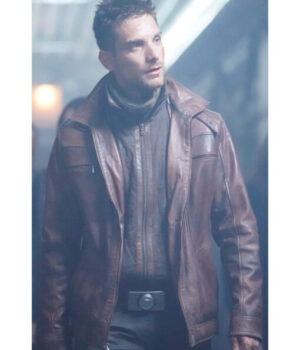 Agents Of Shield S06 Jeff Ward Brown Leather Jacket