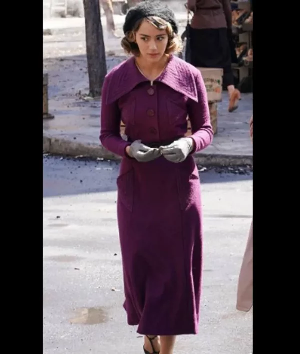 Agents of Shield S07 Daisy Johnson Quake Long Purple Coat