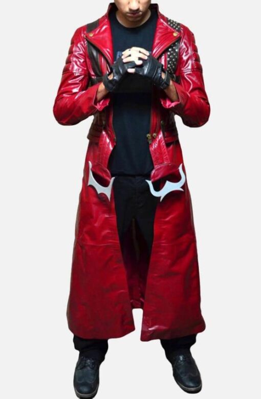 Devil May Cry 3 Dante's Awakening Red Leather Coat