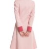 Fantastic Beasts Queenie Goldstein Pink Wool Coat Back
