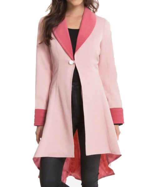 Fantastic Beasts Queenie Goldstein Pink Wool Coat