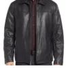 Friends Joey Tribbiani Black Leather Jacket