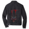 T Chapter Two Pennywise Denim Black Jacket