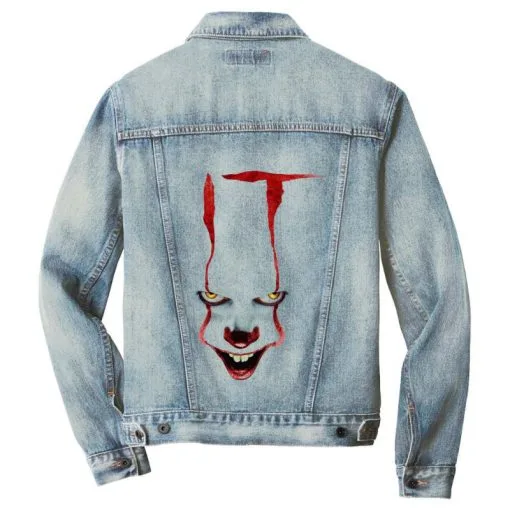 T Chapter Two Pennywise Denim Sky Blue Jacket