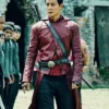 Into the Badlands Daniel Wu Red Long Leather Trench Coat