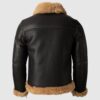 Mens Shearling Fur Leather Jacket