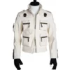 The King Of Fighters World Kyo Kusanagi White Leather Jacket