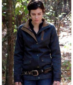 The Walking Dead S08 Lauren Cohan Blue Denim Jacket