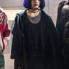 Titans Rachel Roth Black Cotton Hooded Long Coat