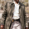 True Detective S3 Wayne Hays Cotton Brown Long Coat