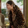 Cassie Afterlife of the Party Leopard Coat