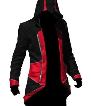 Connor Kenway Assassins Creed 03 Red and Black Coat