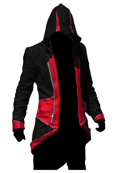 Connor Kenway Assassins Creed 03 Red and Black Coat
