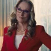 Don’t Look Up Meryl Streep Red Blazer Coat