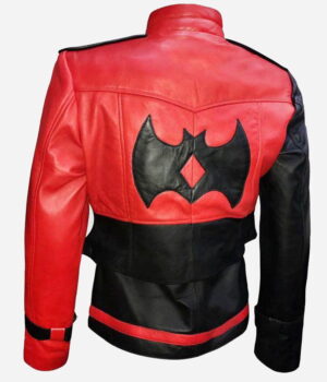 Harley Quinn Injustice 2 Red and Black Jacket