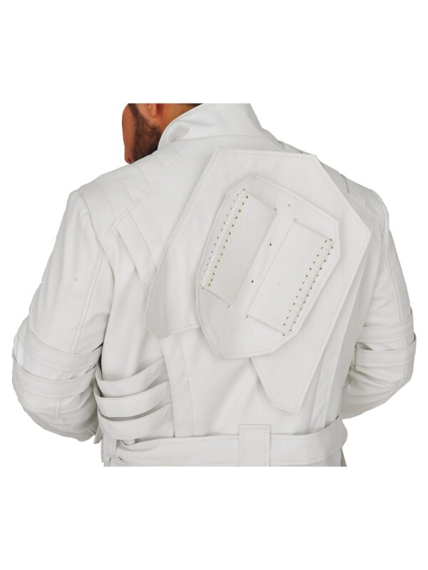Lee Byung Hun G.I. Joe Retaliation Leather White Robe Coat Back