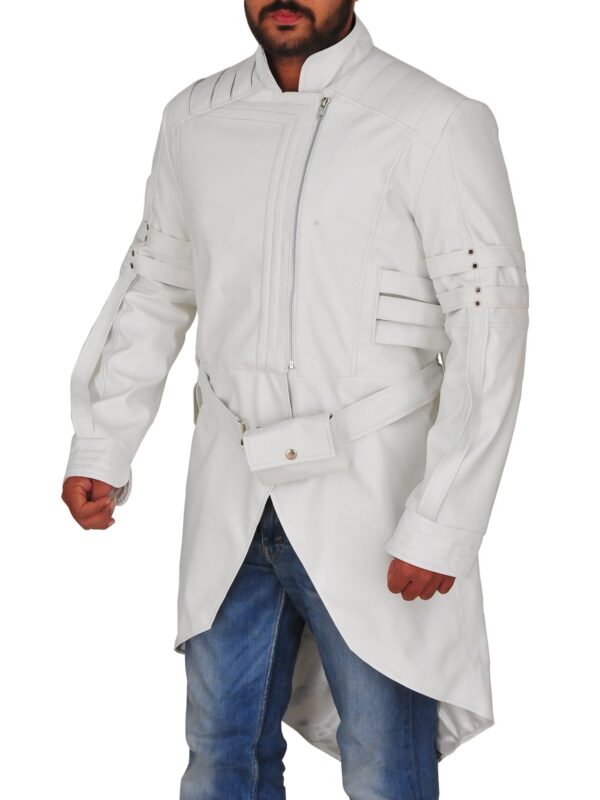 Lee Byung Hun G.I. Joe Retaliation Leather White Robe Coat Side