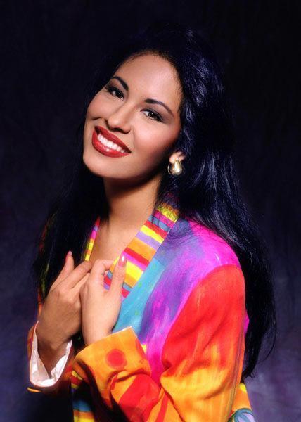 Selena Quintanilla Pérez Cotton Colorful Blazer Coat Side