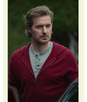 Stay Close Richard Armitage Red Hoodie