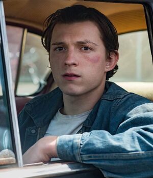 Tom Holland The Devil All the Time Trucker Jacket