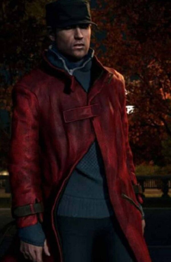 Watch Dogs Aiden Pearce Red Coat