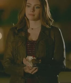Danielle Rose Russell The Originals Leather Jacket