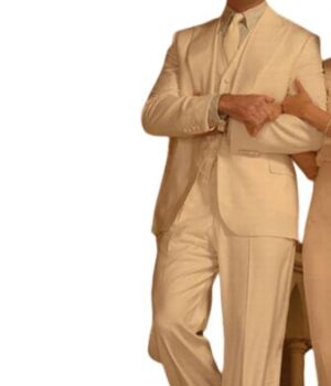 Death on the Nile Armie Hammer White Suit
