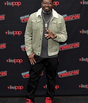 Free Guy Comic Con Lil Rel Howery Cord Jacket