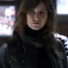 Gina Gershon Brooklyn Nine-Nine Black Leather Jacket