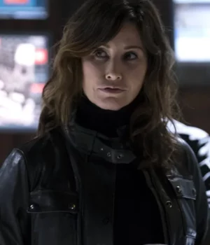 Gina Gershon Brooklyn Nine-Nine Black Leather Jacket