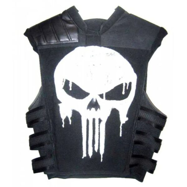 Punisher War Zone Ray Stevenson Leather Vest
