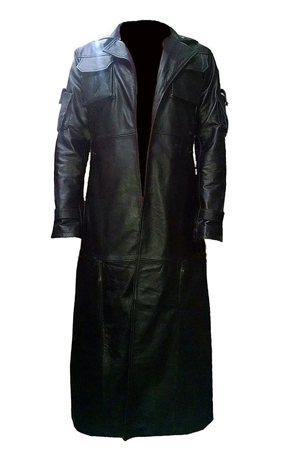 The Punisher Frank Castle Leather Long Coat