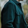 Yellowstone S04 Jamie Dutton Green Wool Jacket