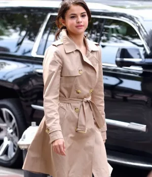 A Rainy Day In New York Chan Beige Trench Coat