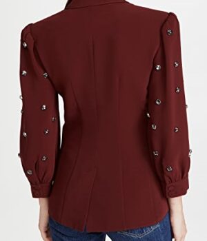 Camryn Grimes The Young and The Restless Maroon Jacket