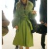 Inventing Anna Julia Garner Season 01 Green Long Coat