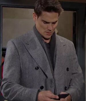 Mark Grossman The Young and The Restless Grey Coat