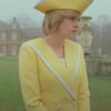 Princess Diana Spencer Yellow Wool Coat