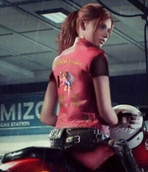 Resident Evil Game Claire Redfield Red Vest