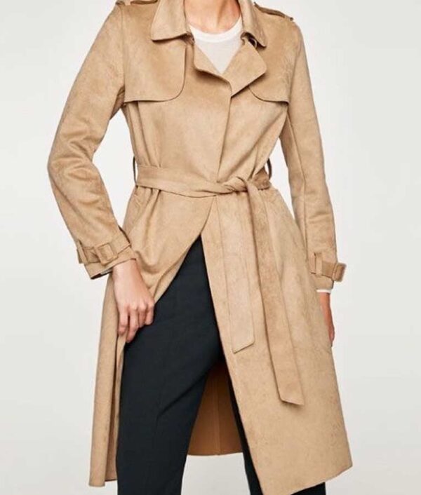 Sharon Case The Young and The Restless Trench Coat