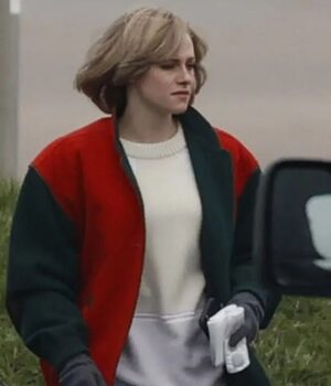 Spencer Princess Diana Red and Black Wool Jacket