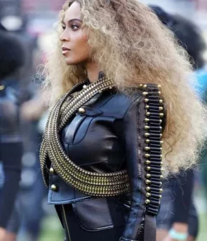 Super Bowl 50 Halftime Show Beyonce Bullets Jacket