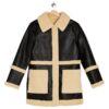 The Young And The Restless Madison Thompson Shearling Fur Leather Coat