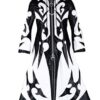 Video Game Kingdom Hearts Xemnas Costume Long Coat
